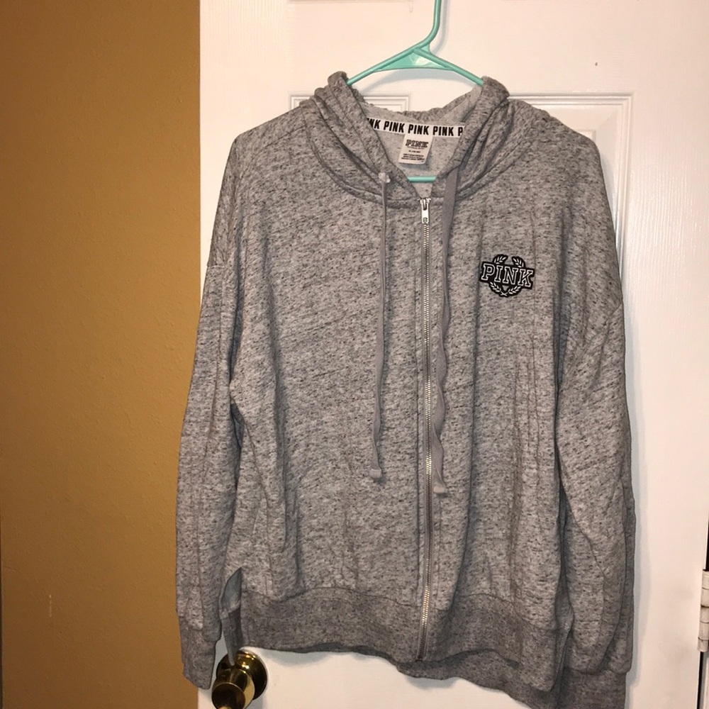 PINK Full-Zip Jacket